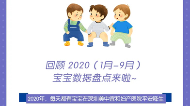 2020届(1月-9月)美中宜和宝宝“毕业”数据&健康盘点来啦〜